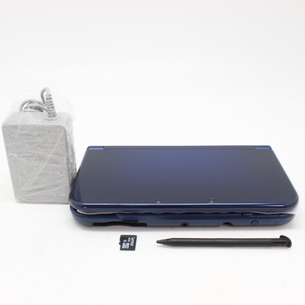 [ NEAR MINT ] NINTENDO NEW 3DS XL Metallic Blue Game Console From Japan 4111
