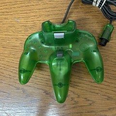 Nintendo 64 Funtastic Jungle Green System Console Complete CIB W/Expansion Pak