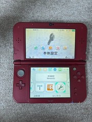 New 3DS LL XL Metalic red Japan Nintendo Console region Japanese B825