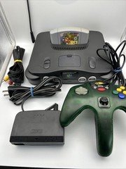 Nintendo 64 Console Bundle With Original Cords And Box And A Mad Cats Controller