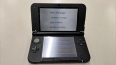 Nintendo 3DS XL Mario & Luigi Silver 30th Anniversary Used No Stylus