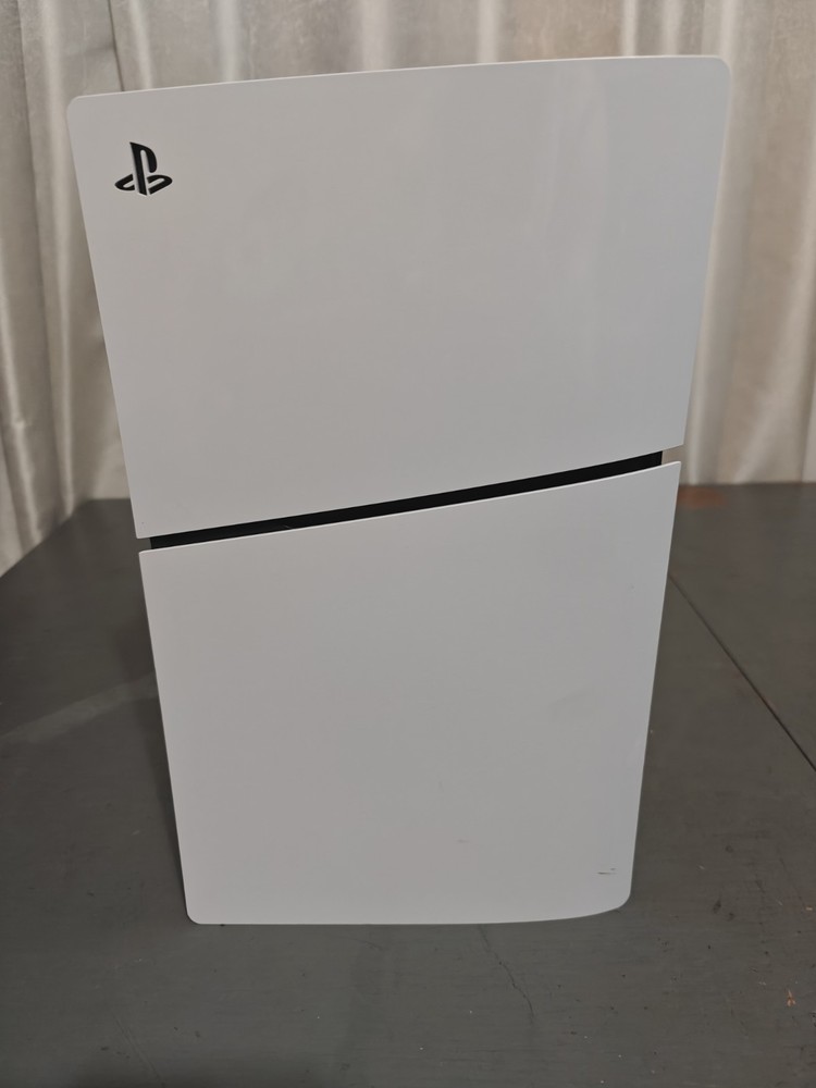 Sony PlayStation 5 Slim Digital White *FOR PARTS* *TURNS ON* *READ DESC*