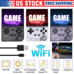 Updated 3.5’Video Game Handheld Game Console Linux System H700 Quad-core ARM US