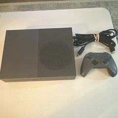 Microsoft Xbox One S 500GB 4K UHD Wi-Fi Gray Console 1681 w/ Controller