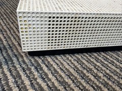 Microsoft Xbox One S 1681 White System Console Only For Parts or Repair