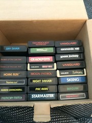Atari 2600 Console Game Lot Video Game Center 61 Games Joysticks, Paddles & Mor