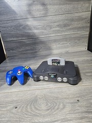 Nintendo 64 Video Game Console NUS-001 Gray Bundle Jetforce Gemini & Controller