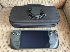 Steam Deck 64GB LCD with 512GB SD Card – Charger, Case, and Screen Protector