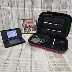 Nintendo DS Lite Blue/Black With 8 Games Pink Case & Charger