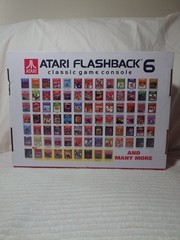 Atari Flashback 6 Classic Game Console 100 Built-In Games with Wireless Controls