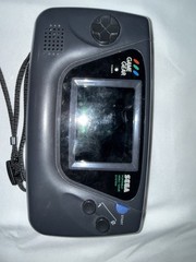 FOR PARTS GAME GEAR HANDHELD WITH SONIC, GAMES AND CARRYING CASE