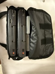 FOR PARTS GAME GEAR HANDHELD WITH SONIC, GAMES AND CARRYING CASE