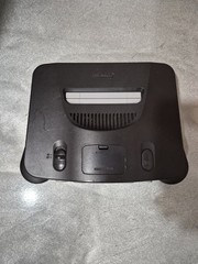 Nintendo 64 Console NUS-001 JPN Black Console Jumper included read desc