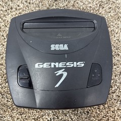 SEGA Genesis Model 3 MK-1461 Video Game Console – Tested