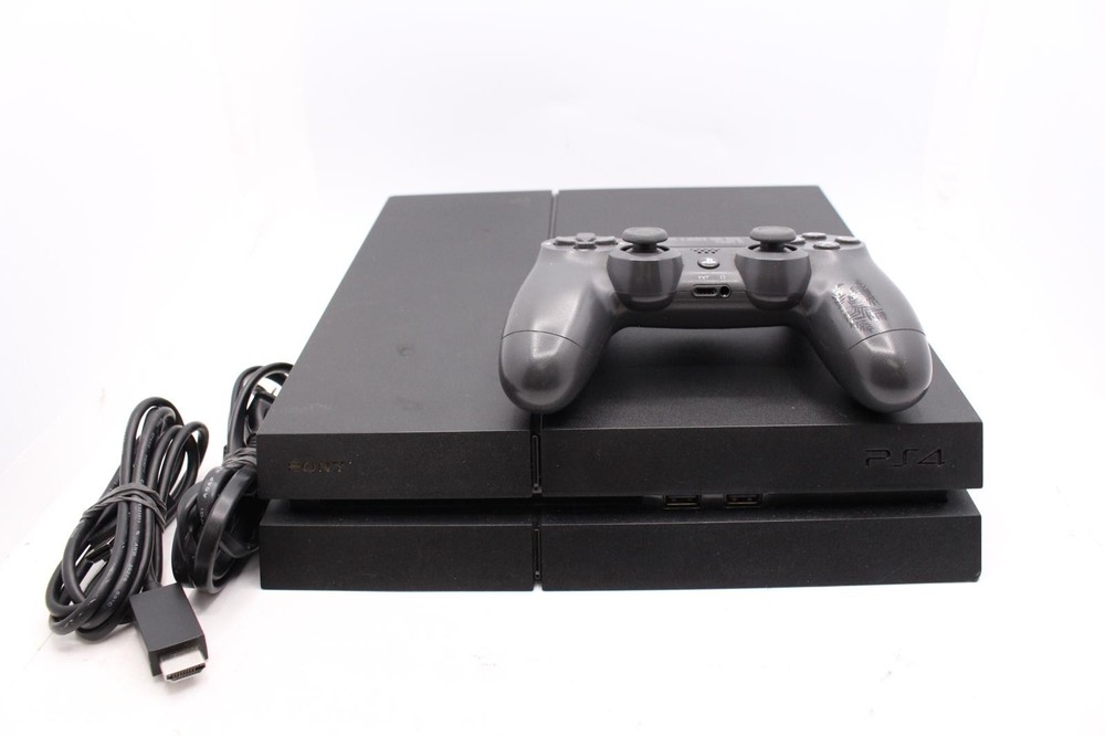 Playstation 4 500GB Black Console CUH-1215A With Controller