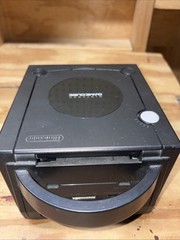 Nintendo GameCube Jet Black DOL-001 Console Bundle w/ 2 OEM Controllers & Cords
