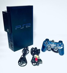 🌌 SONY PS2 SCPH-50000 Midnight Blue Console HDD Set Japan Tested Limited 🎮✨