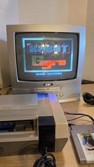 Nintendo NES Action Set Home Console Lot 4 Games – Tested And Works, Read D