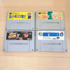 Nintendo Japanese Original Famicom & Super Famicom Console SET 12 Games & Cables