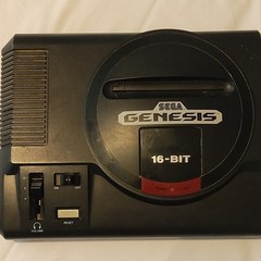 SEGA Genesis 16-Bit Home Console MPN 1601 Black NTSC-U/C (US/Canada)