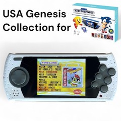 Sega Genesis Ultimate Portable 2GB SD Card w/ USA Game Library + Cover Art Menu