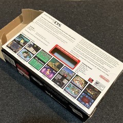 Nintendo DS NTR-001 Silver Handheld Console w/ Box Manuals Metroid Demo
