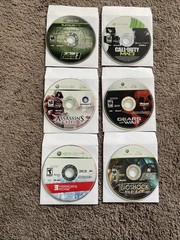 Xbox 360 Slim 250GB Console 6 Game Bundle