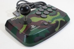 Hori Compact Joystick Meisai Controller HPS-47 Camouflage Rust PlayStation PS2
