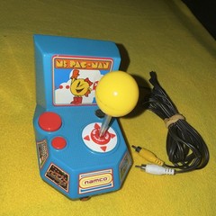 Namco Ms. Pac-Man Plug & Play Console Built-In Games Composite RCA