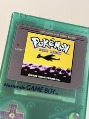 Customized & Upgraded Clear Teal/Green Nintendo Game Boy DMG – V5 IPS – WOW! 🤩