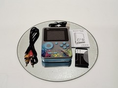 G5 Handheld Game Box Game Player 3&Prime; Screen TV Connect Capable – Blue, Pink, Grey