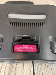 Nintendo 64 Black NUS-001(USA) Console Only-with Memory Pak & Power Cord