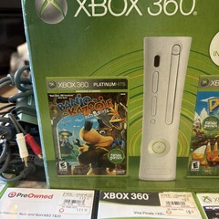 Xbox 360 Arcade 60GB Console Bundle Box Banjo Kazooie Viva Pinata Microsoft