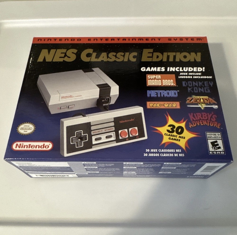 NEW SEALED Nintendo Classic Edition NES Mini Game Console USA ORIGINAL OWNWR