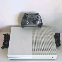 Microsoft Xbox One S White Console 1681 Console OEM w/ Controller & Cords TESTED