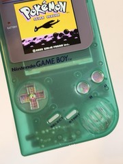 Customized & Upgraded Clear Teal/Green Nintendo Game Boy DMG – V5 IPS – WOW! 🤩