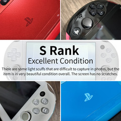 PS Vita PCH-2000 Sony Playstation Console Region Select Rank and Chargers MC