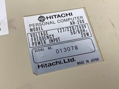 Hitachi MSX Personal Computer AH-200 sakhr صخر Arabic & English Vintage RARE