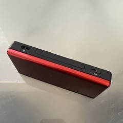 Nintendo DS Lite Authentic Console Crimson Handheld System W/ Charger & Stylus