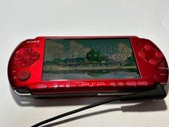 Sony PSP-3000 PSP 3000 Console Radiant Red Working Tested English language