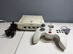 Sega Dreamcast White W/Third Party Controller, Tested/Working
