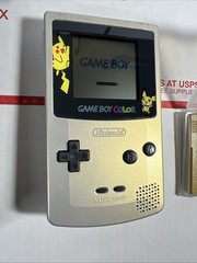 Nintendo GameBoy Color Pokémon Special Edition Pikachu Pichu + Pokémon GOLD