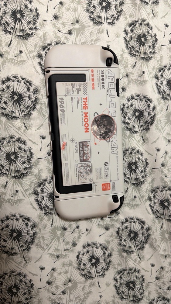 Nintendo Switch Lite Apollo Program Themed Handheld System White Black Gray