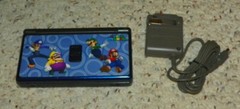 Nintendo DS Lite Handheld Console – Blue & Black w/ Mario Stickers