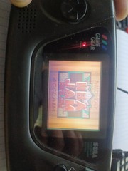 SEGA Game Gear Handheld System – Black W/3 Games Shown In Pics. – Tested