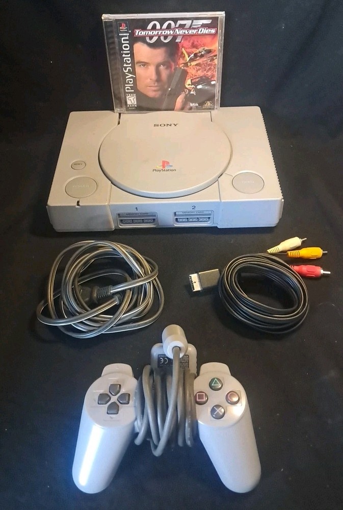 Sony PlayStation 1 PS1 Original Console System Bundle Tested/Working