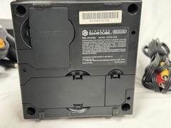 Nintendo GameCube Black Console DOL-101 / 1 Controller & Cords Bundle Tested