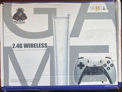Game 2.4G Wireless Home Console 4K UHD Dual Players White