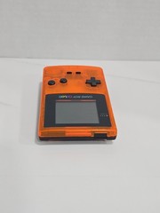 Nintendo GBC Game Boy Color Daiei Hawks Translucent Orange CGB-001 Ltd Ed TESTED