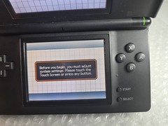 Nintendo DS Lite GBA Glossy Black Tested Charger New Battery OEM Stylus Handheld